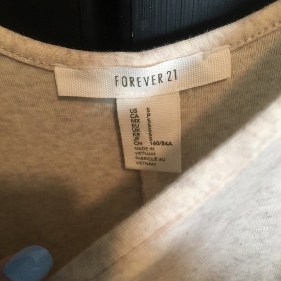 Oatmeal Spaghetti Strap Casual Dress - Picture 2 of 2